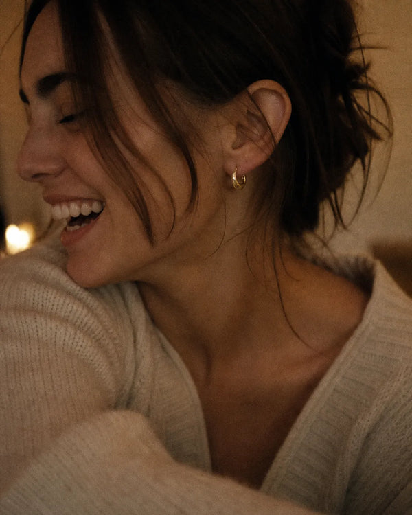 Sculpted Hoops